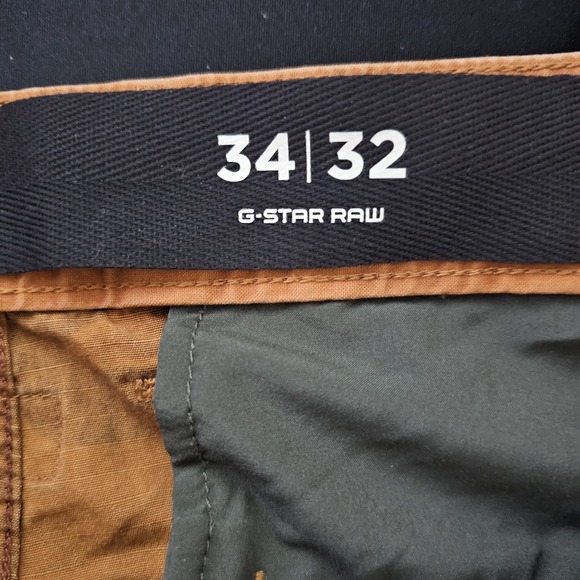 G-Star RAW Rovic Straight Cargo Pants Rodeo Island Camo 34x32 - Picture 7 of 8